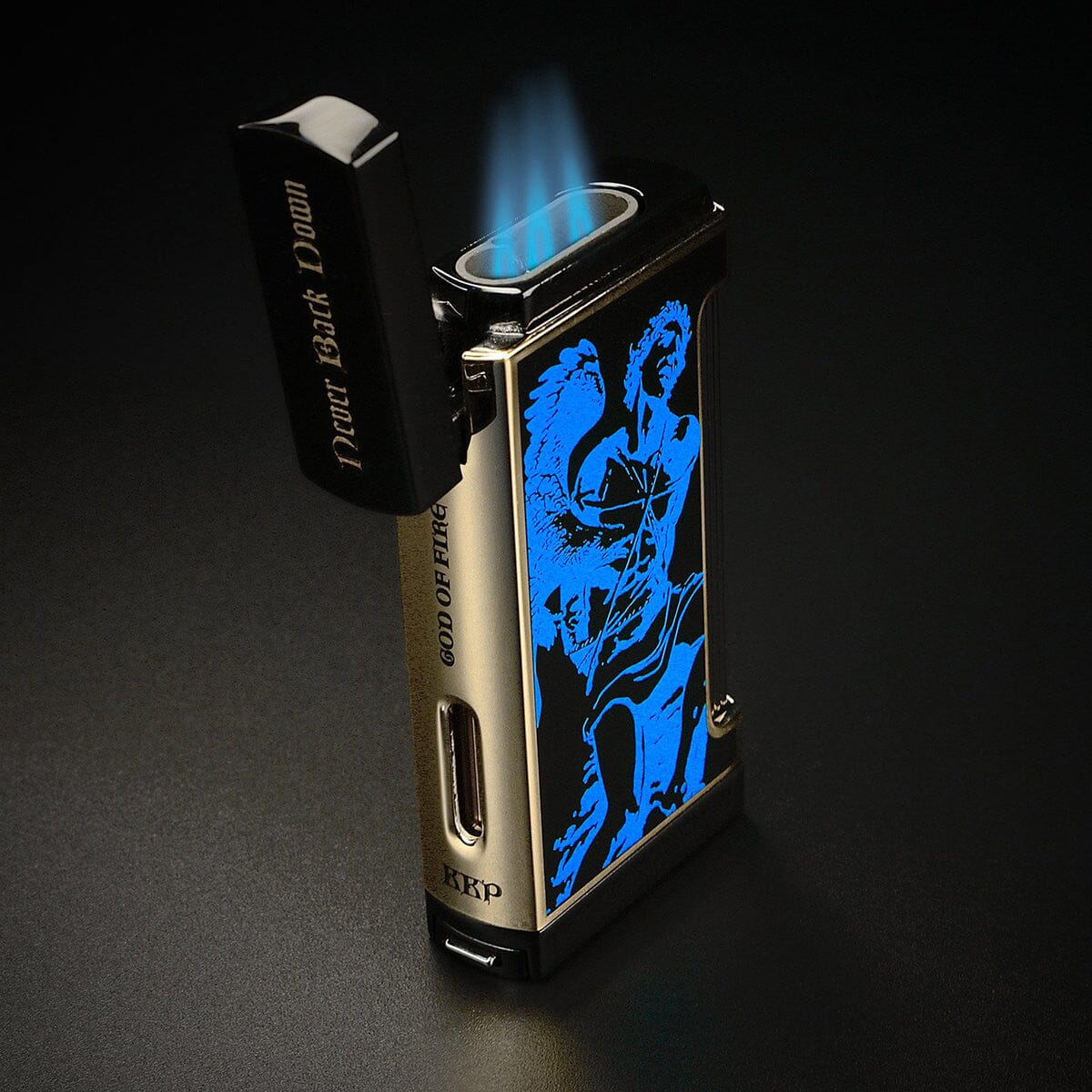 2024 LE God of Fire Never Back Down Ultimo X Lighter