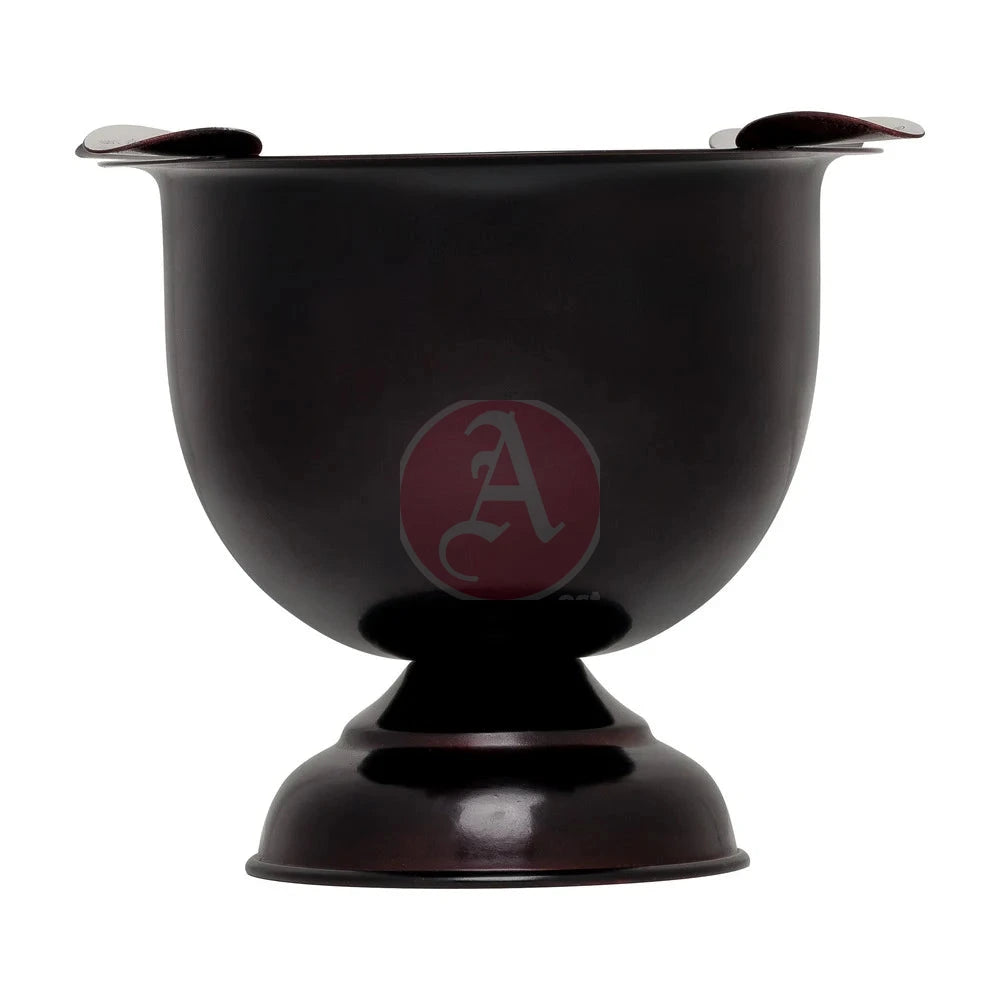4 Stirrup Tall Stinky Ashtray, Cherry Black Antique