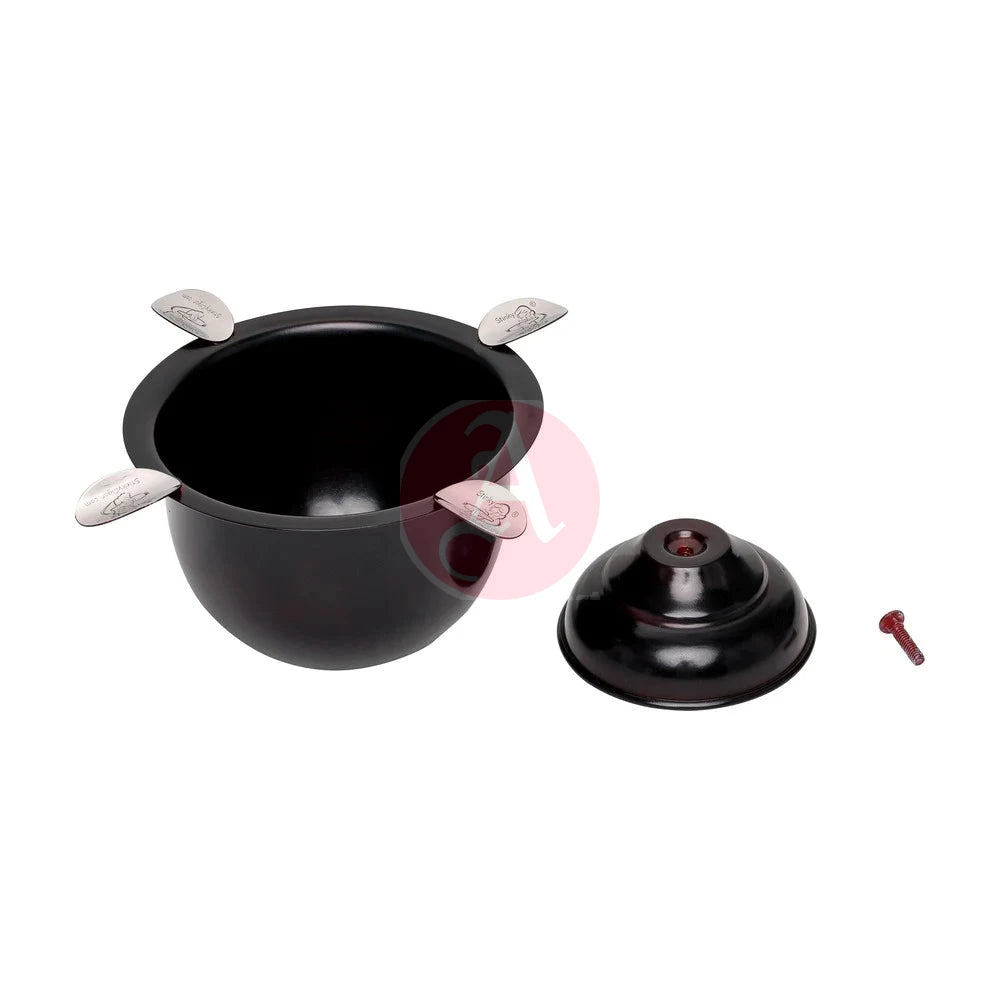 4 Stirrup Tall Stinky Ashtray, Cherry Black Antique