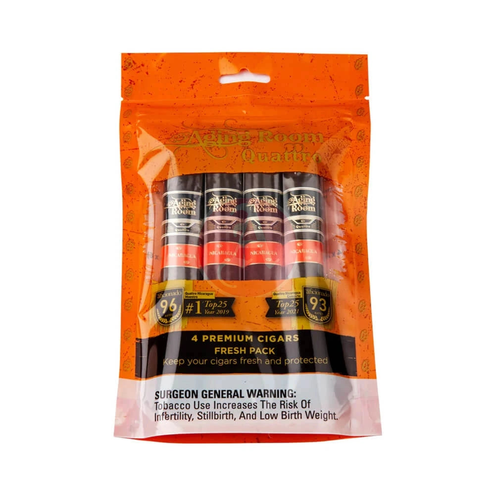 Aging Room Quattro Nicaragua Vibrato Toro Closed Box