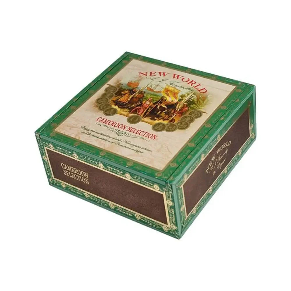 AJ Fernandez New World Cameroon Toro closed box