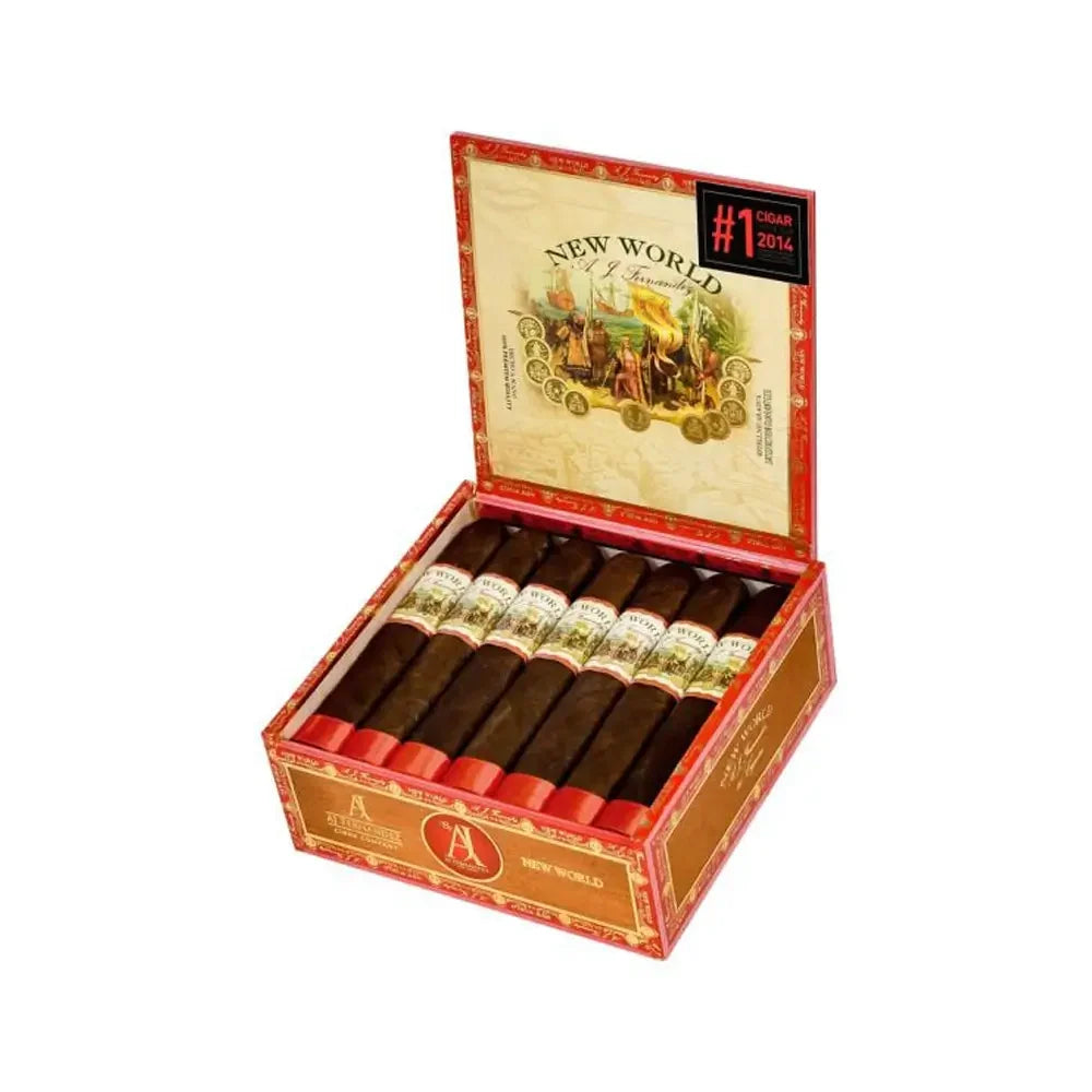 AJ Fernandez New World Oscuro Double Corona Open Box