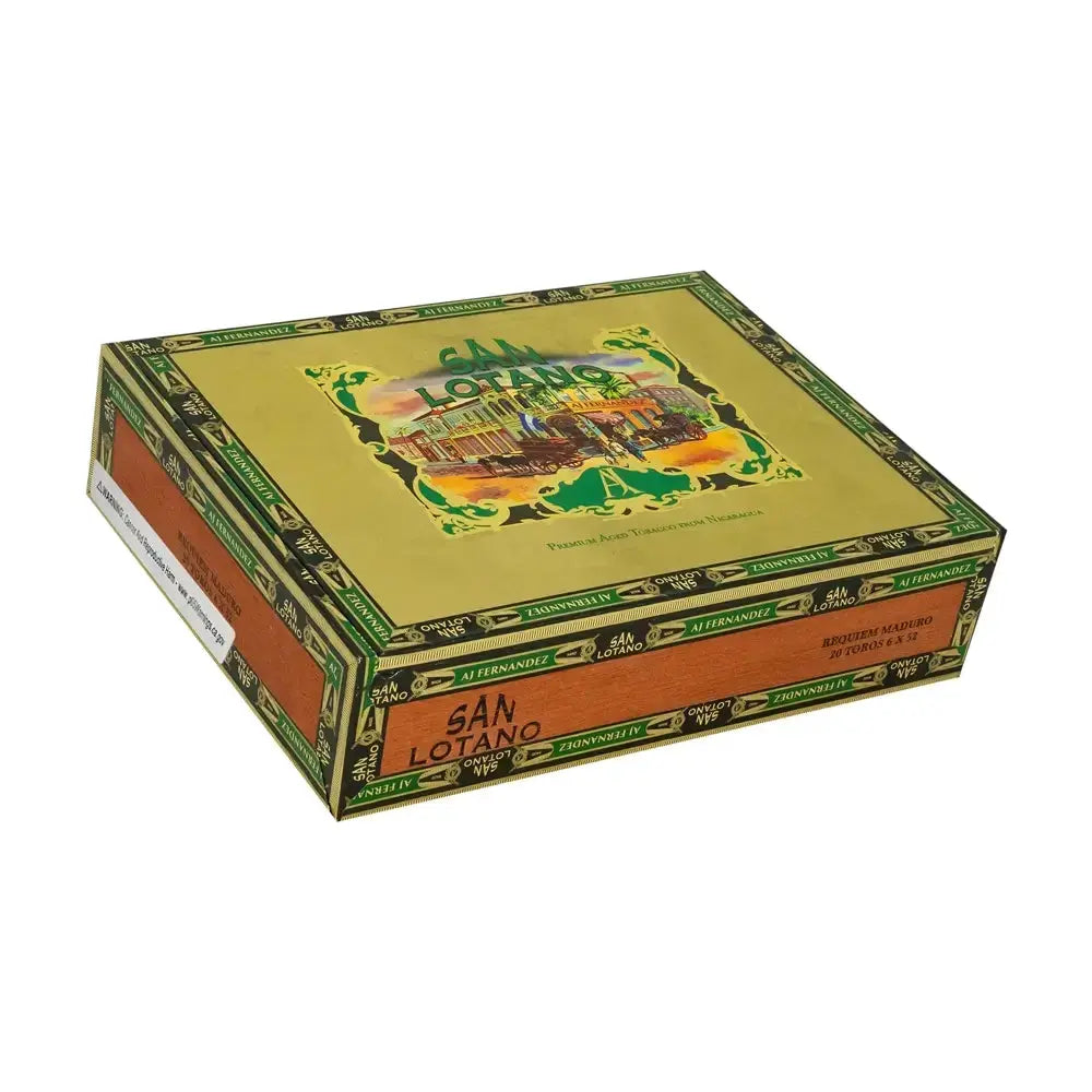 AJ Fernandez San Lotano Requiem Maduro Toro Closed Box