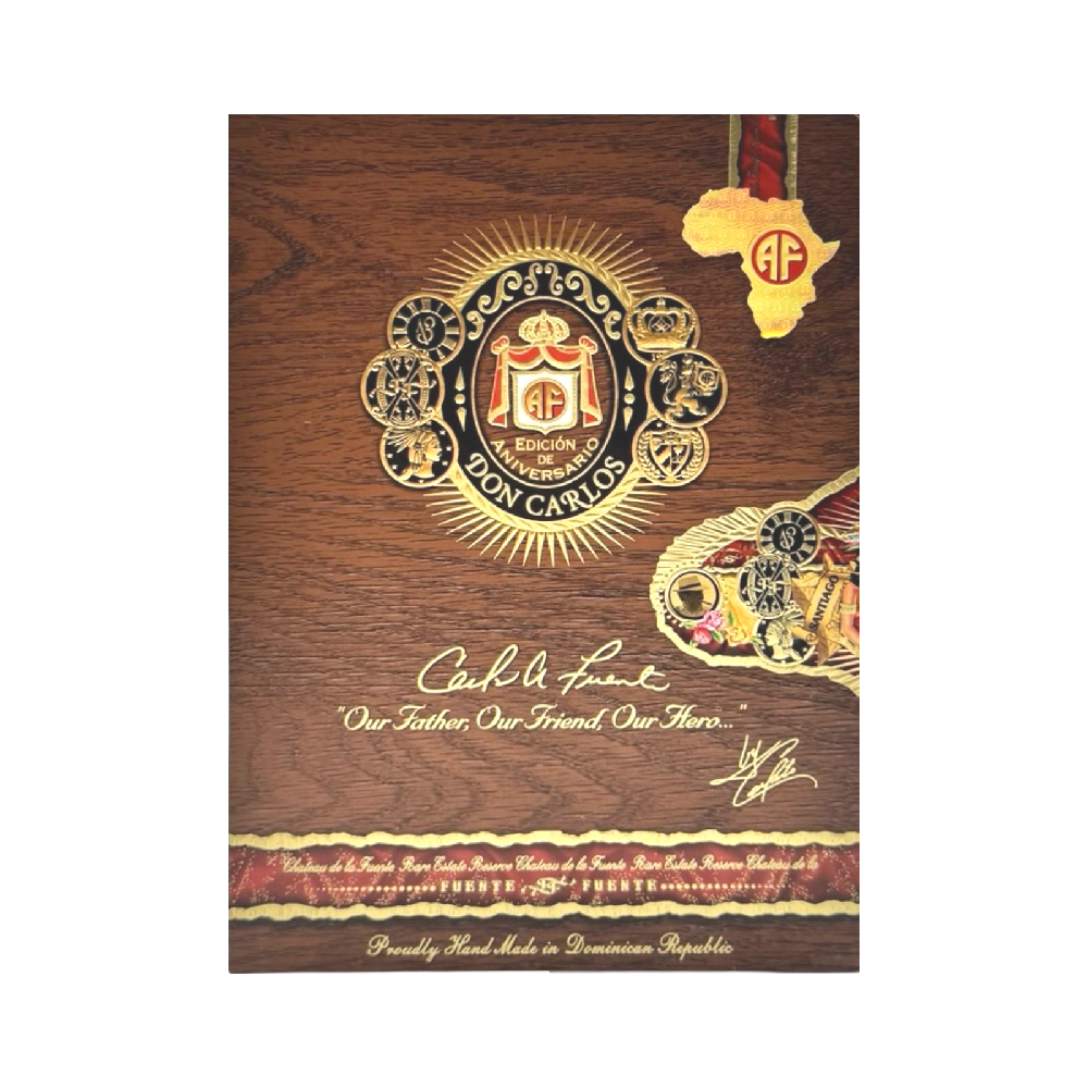 Arturo Fuente Don Carlos 90th Dos Capas 5 Pack Closed Box