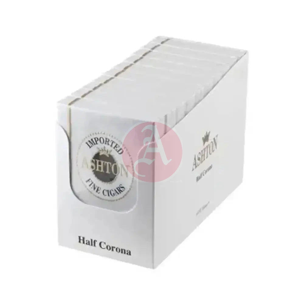Ashton Small Cigars Half Corona - White Box Closed Box