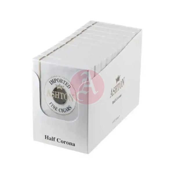 Ashton Small Cigars Half Corona - White Box