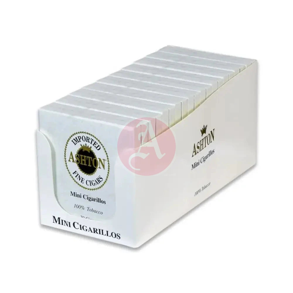 Ashton Small Cigars Mini Cigarillos - White Box
