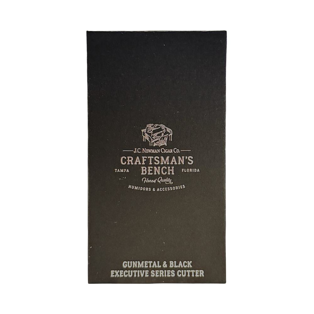 Craftman's Bench Gunmetal & Black Executive Series Cutter Box