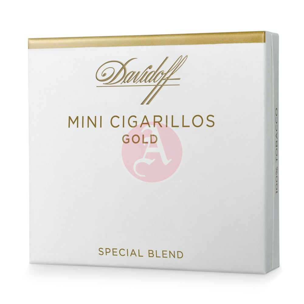Davidoff Mini Cigarillos Gold Closed Box View 3