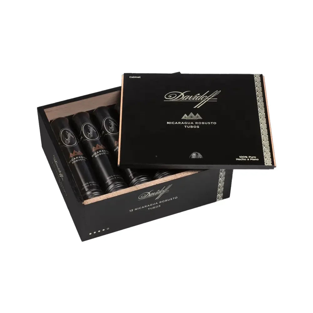 Davidoff Nicaragua Robusto Open Box of Tubos