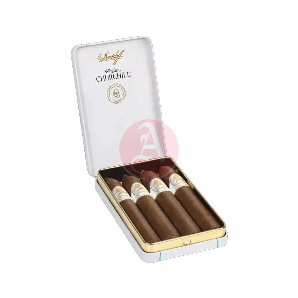 Davidoff Winston Churchill Traveller Belicoso Open Box