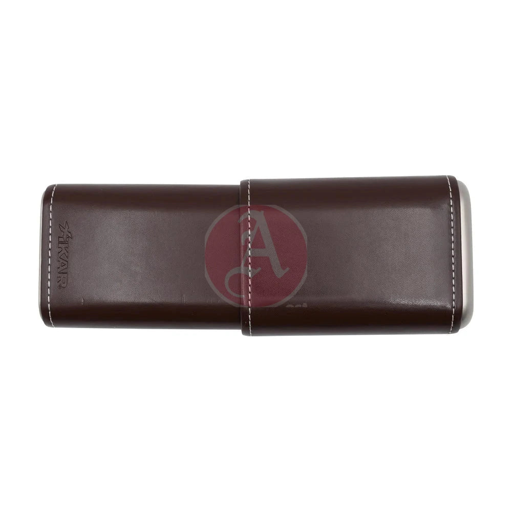 Envoy Triple Cigar Case, Cognac