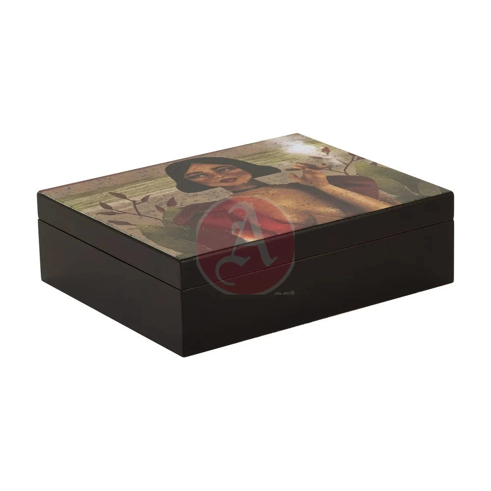 Fascination Of Havana Beauties Line 20 Cg Count Humidor, Mahogany