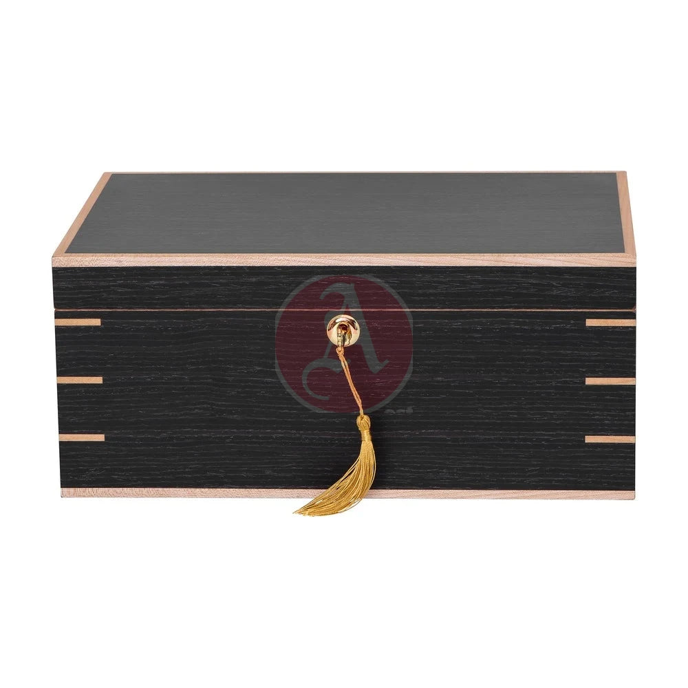 Messenia 45-75 Cg Count Desktop Humidor, Grey Oak Veneer