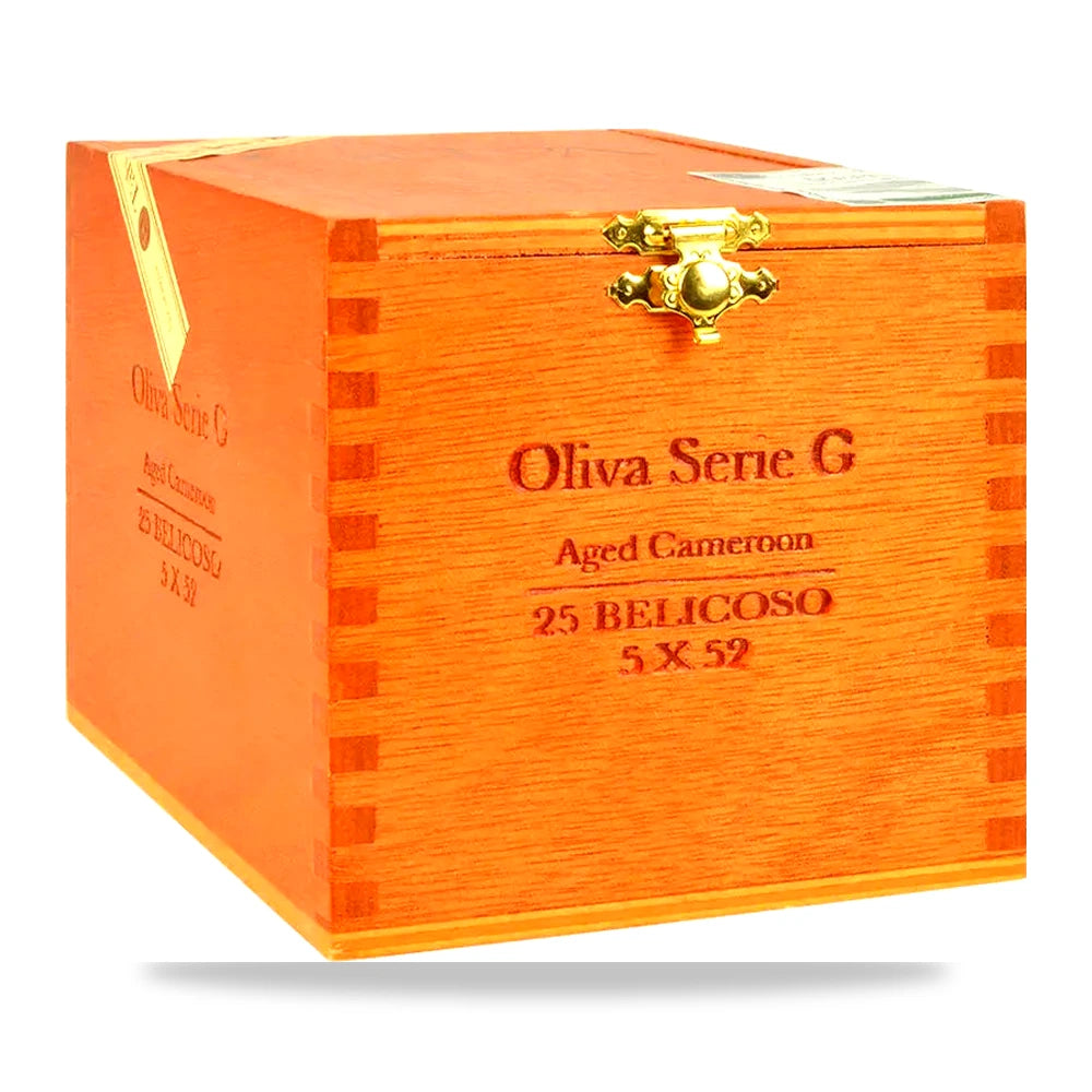 Oliva Serie G Aged Cameroon Belicoso BXP closed box