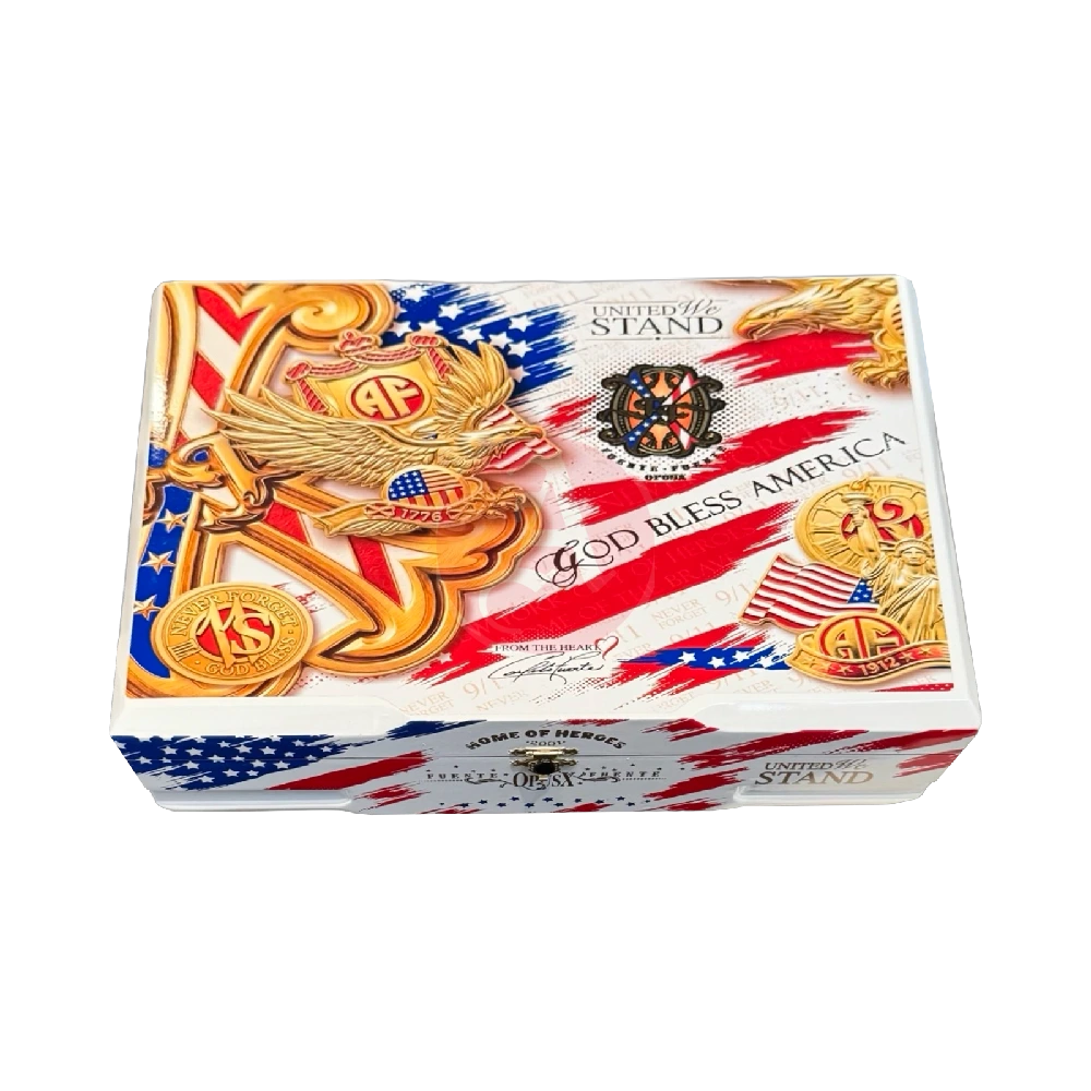 Arturo Fuent OpusX ReXilient Churchill 9/11 Commemorative Release Closed Box