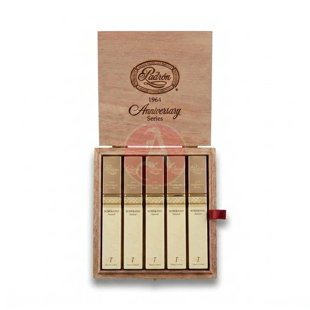 Padron 1964 Anniversary Soberano Tubo Natural Open Box