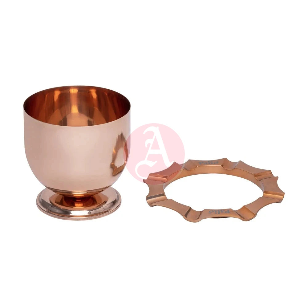 Palio Polished Copper Tazza Alta Ashtray