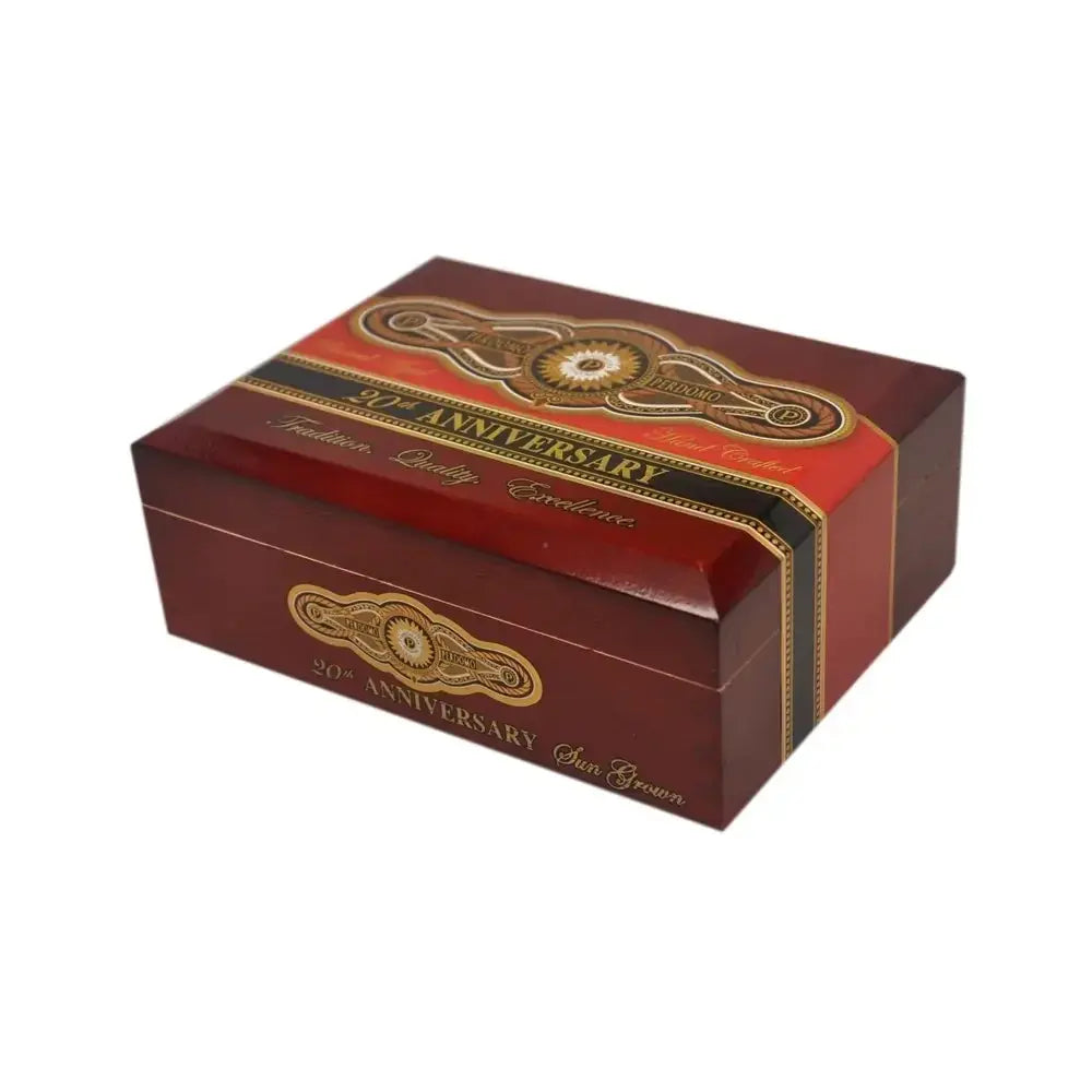 Perdomo 20th Anniversary Sungrown Churchill Closed Box