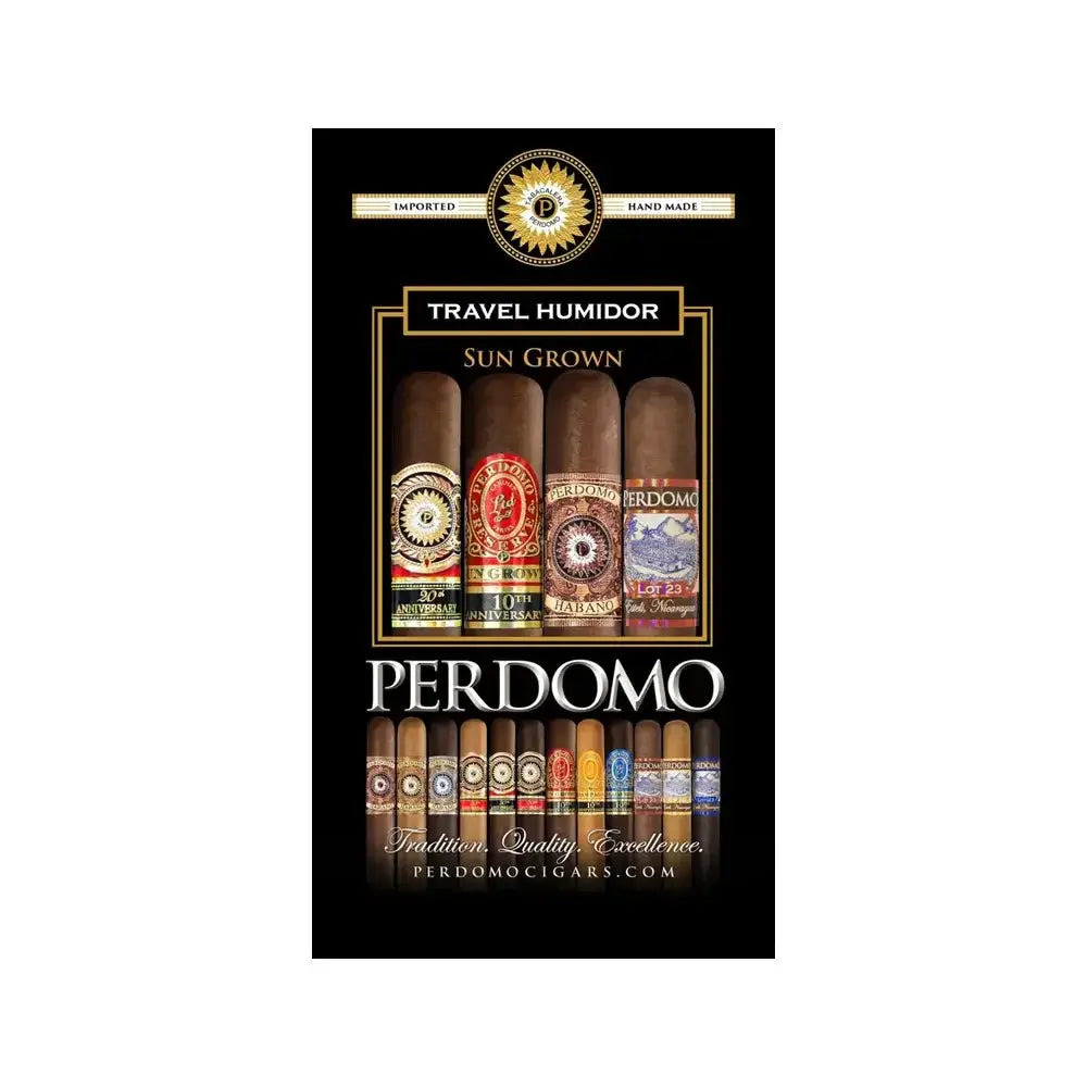 Perdomo 4-Pack Humi Sampler - Connecticut