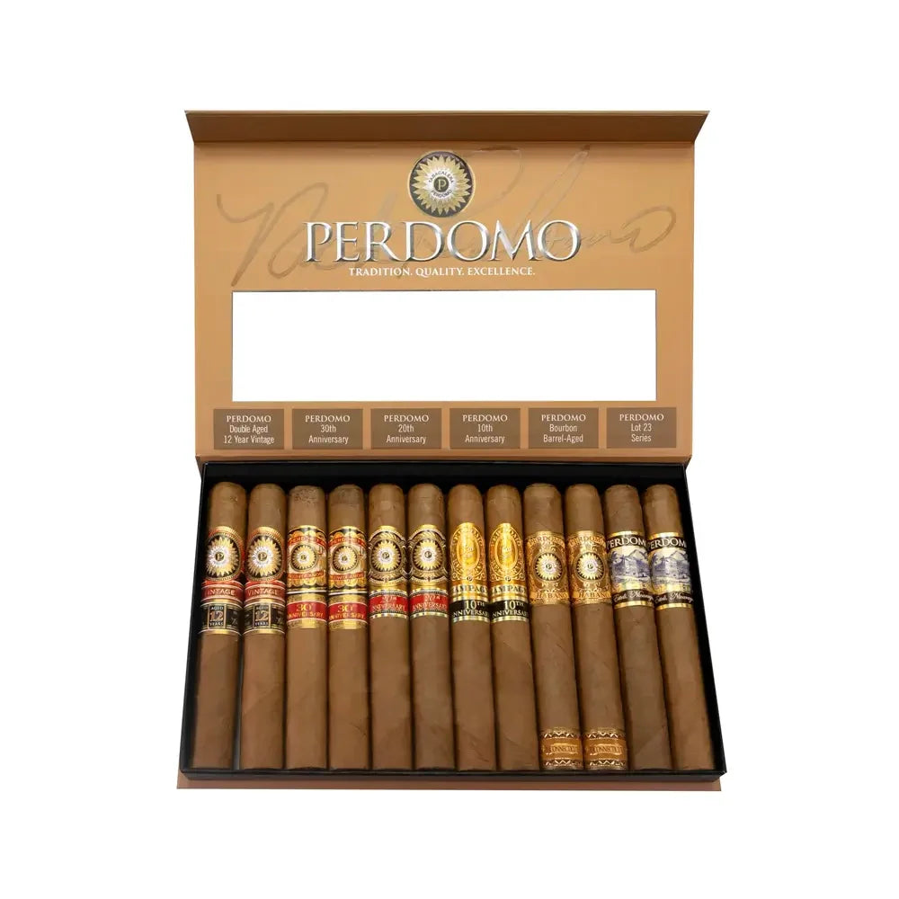 Perdomo Connoisseur Collection Connecticut Sampler of 12