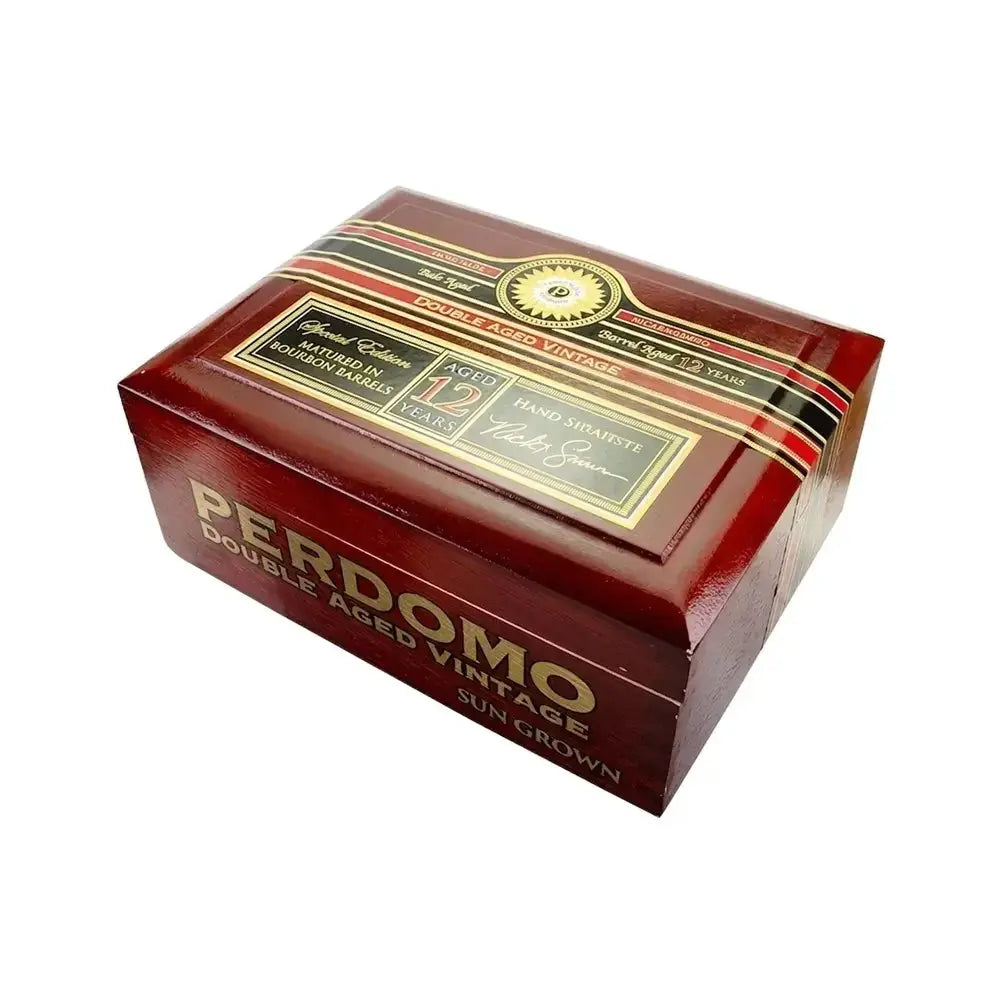 Perdomo Double Aged 12 Year Vintage Sungrown Epicure Closed Box