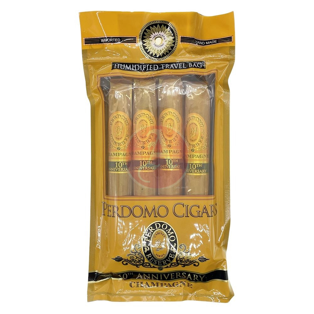 Perdomo Reserve 10th Anniversary Champagne Epicure Humidified Bag