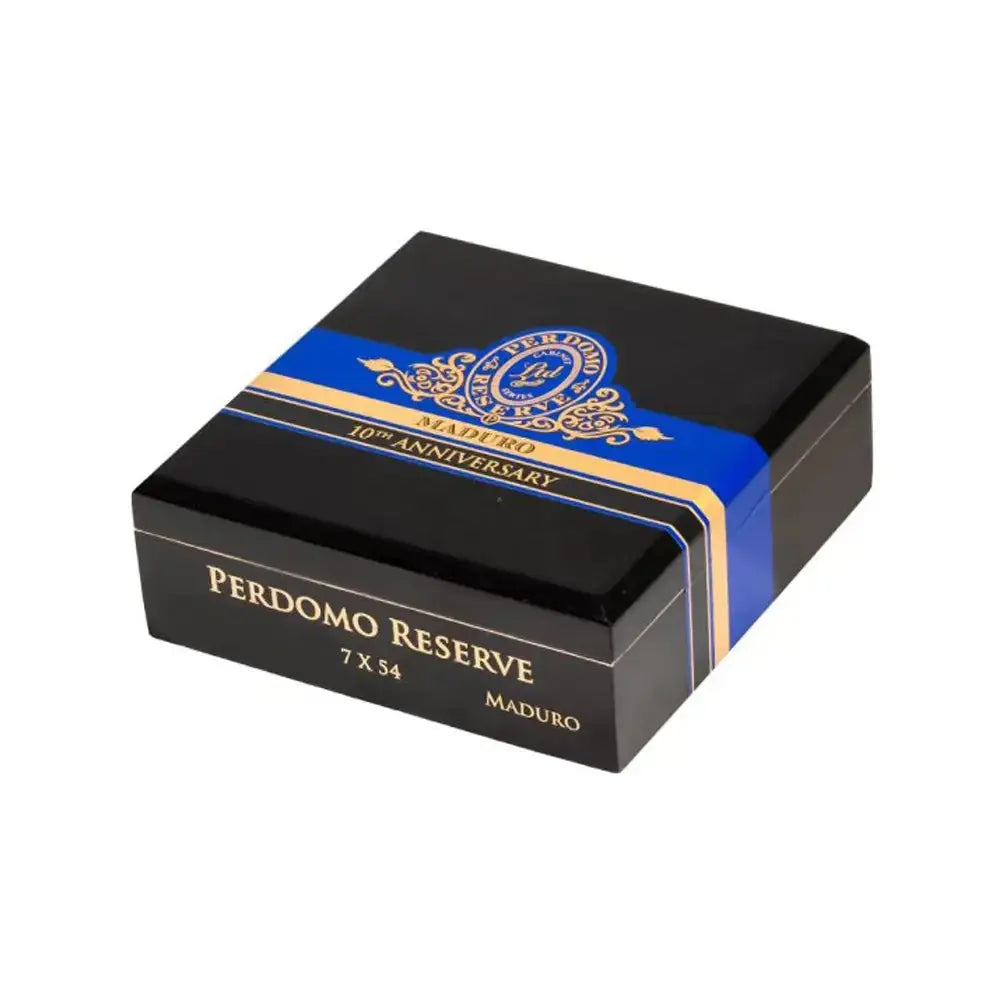 Perdomo Reserve 10th Anniversary Maduro Super Toro Closed Box