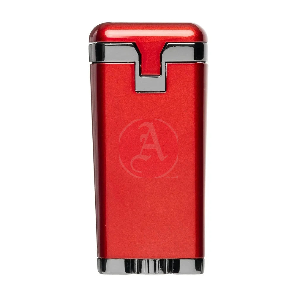 Polaris Inline Triple Jet Lighter, Red