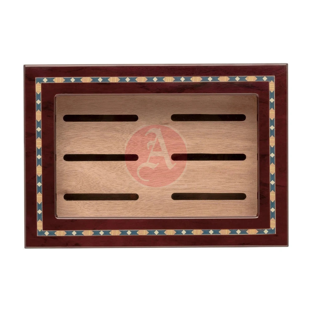 Pompei 100 Cg Count High Gloss Inlay Humidor