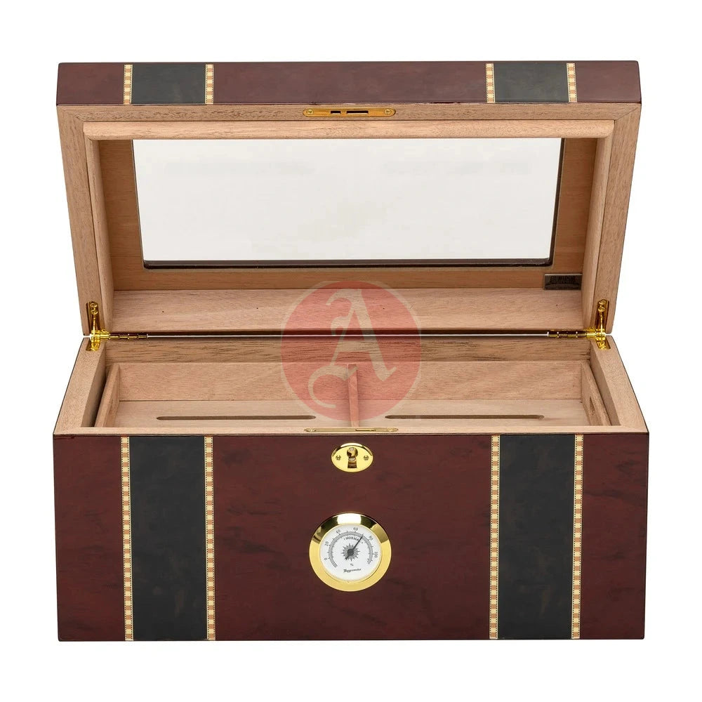 Pompei 100 Cg Count High Gloss Inlay Humidor