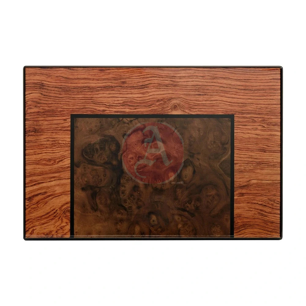 Rioja Desktop 45-75 Cg Count., Bubinga Veener Inlay