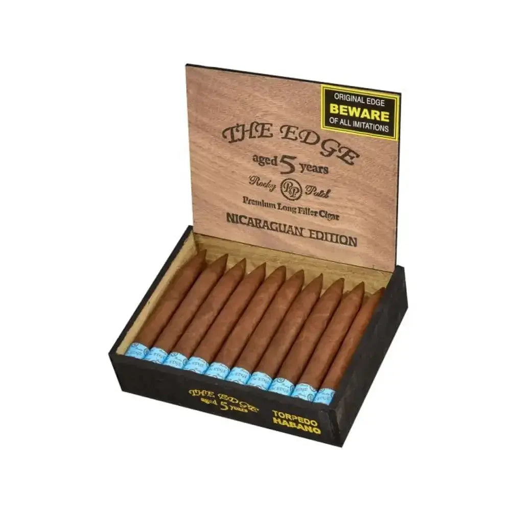 Rocky Patel The Edge Habano Torpedo Open Box