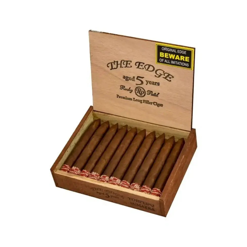 Rocky Patel The Edge Sumatra Torpedo Open Box