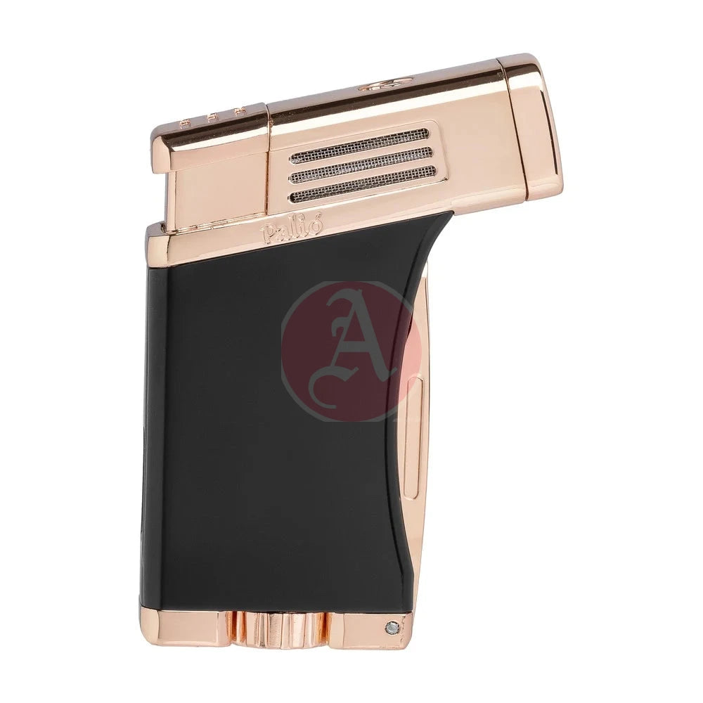 Scorpius Angled Single Jet, Black & Rose Gold