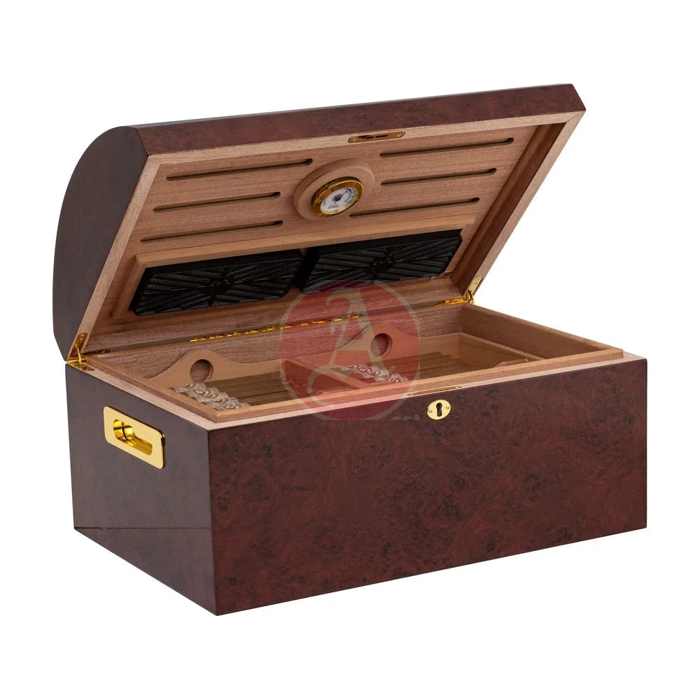 Treasure Dome 200 Cg Count. Dome Lid, Dark Amboyna
