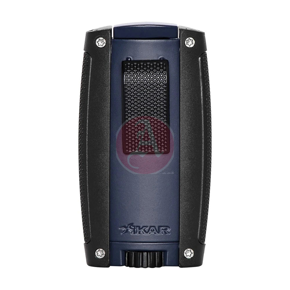 Turismo Double Torch Lighter, Matte Blue