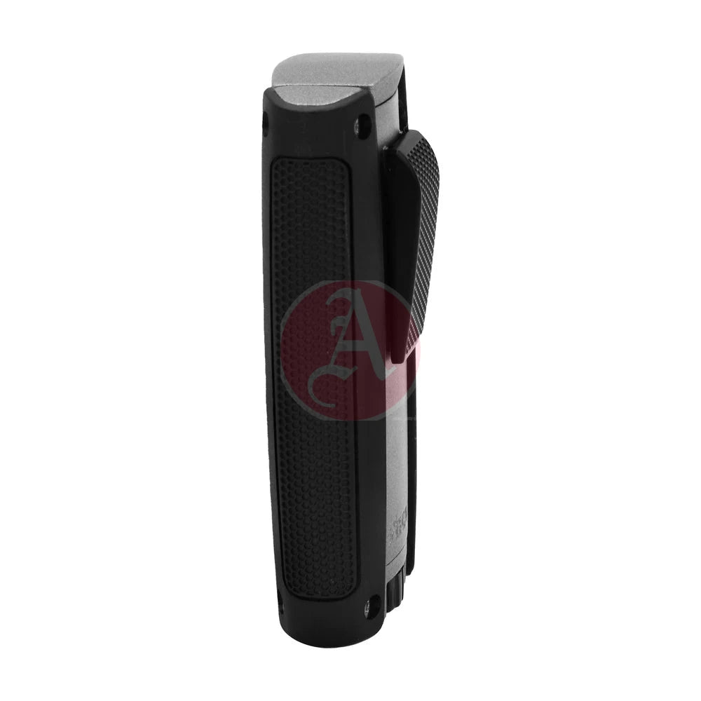 Turismo Double Torch Lighter, Matte Gray