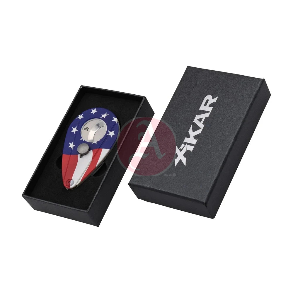 Xi-201 Teus Cutter Titanium American Flag/Barn