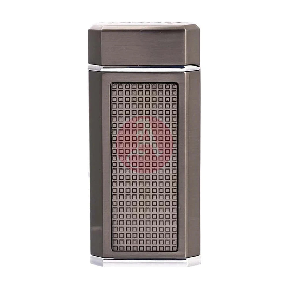 Xikar Ardore Lighter, Xi-615Gm Double Soft Flame, Gunmetal