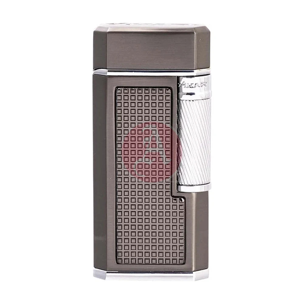 Xikar Ardore Lighter, Xi-615Gm Double Soft Flame, Gunmetal