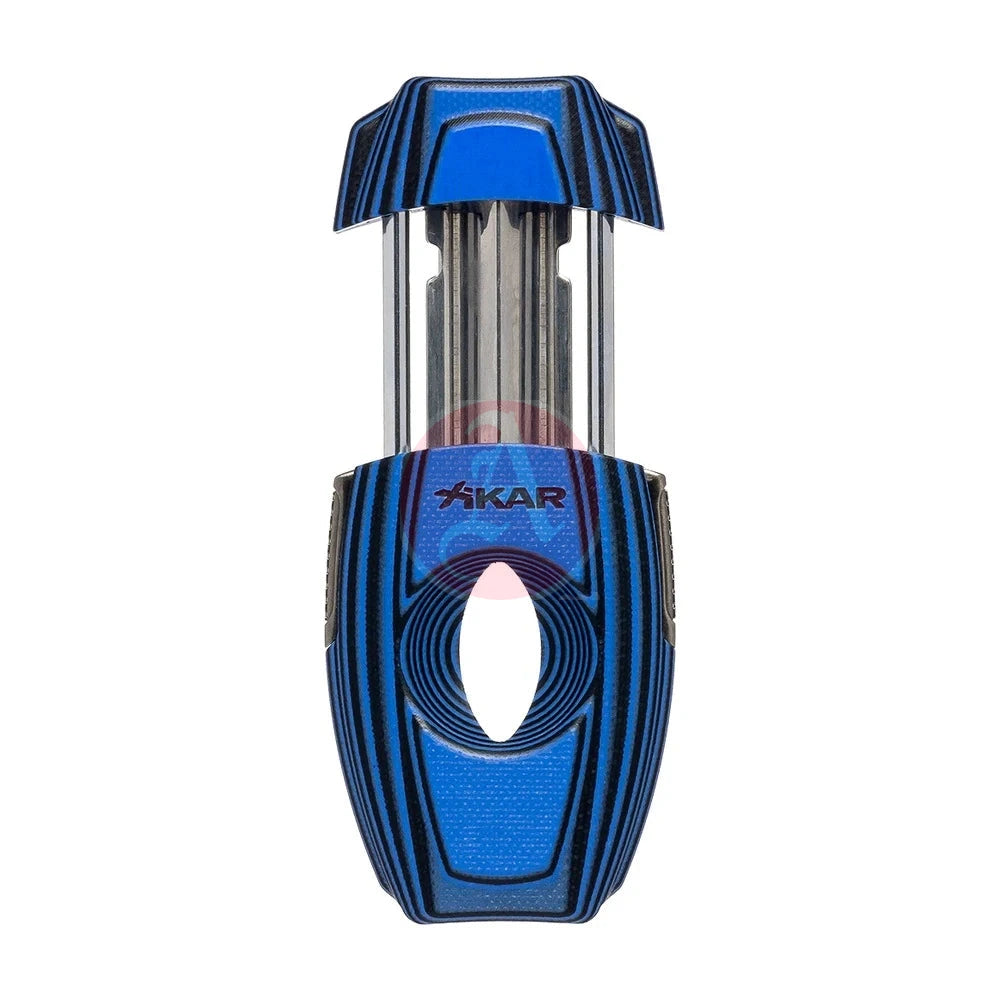 Xikar G10 VX2 V Cut Cigar Cutter, Blue