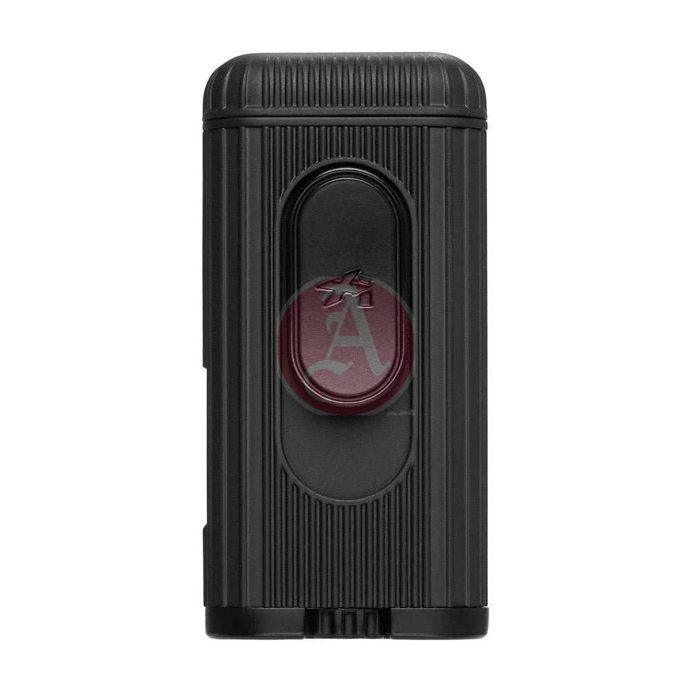 Xikar Hedron Lighter, Xkhd-1001 Hybrid Jet/Soft Flame Black