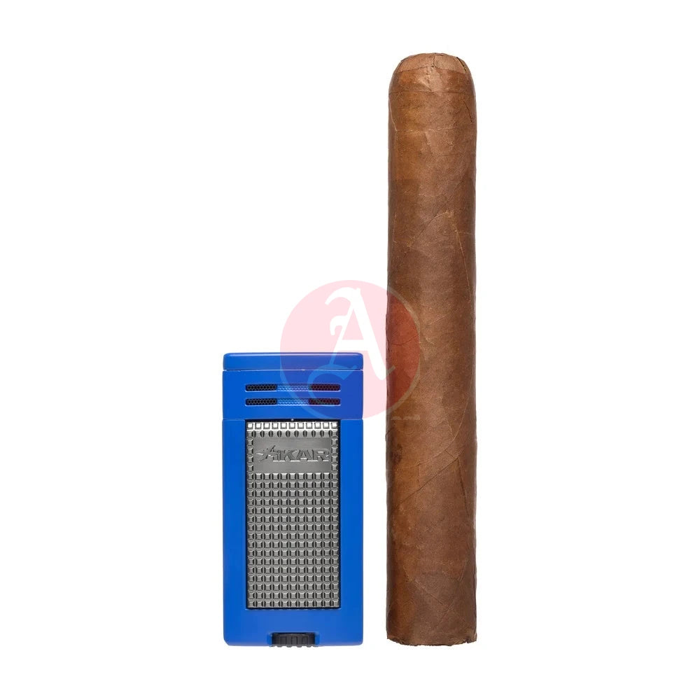 Xikar Ion Double Jet Flame, Wind Resistant, Blue