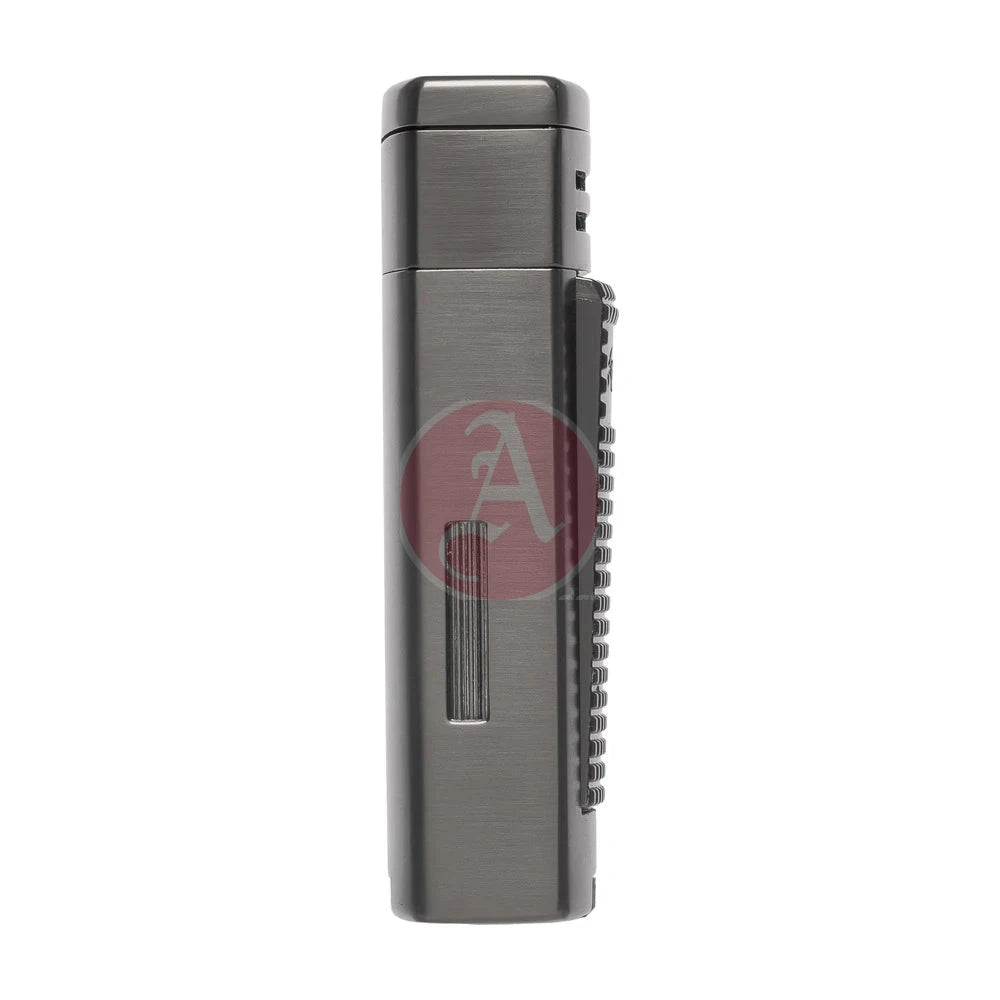 Xikar Ion Double Jet Flame, Wind Resistant, Gunmetal