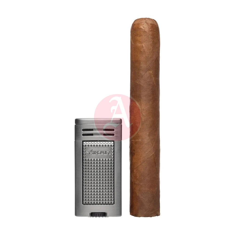 Xikar Ion Double Jet Flame, Wind Resistant, Gunmetal