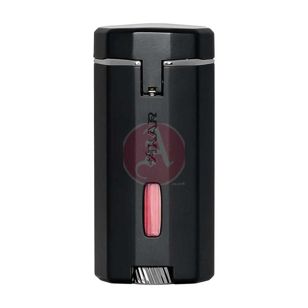 Xikar Meridian Triple Soft Flame, Black & Gunmetal