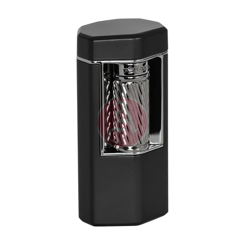 Xikar Meridian Triple Soft Flame, Black & Gunmetal