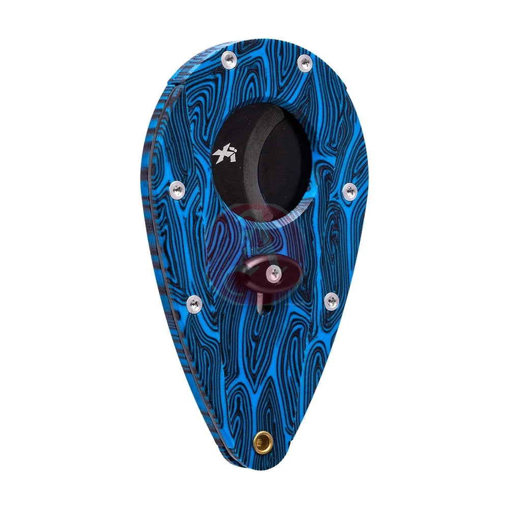 Xikar Xi-108Bl, G10 XI1 Count Cutter, Blue