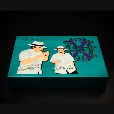 FFOX Opus6 Father & Son Travel Humidor and Cigars